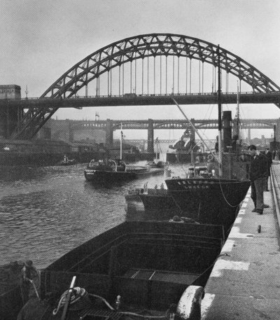 Die Tyne-Brücke, Newcastle-upon-Tyne von English Photographer